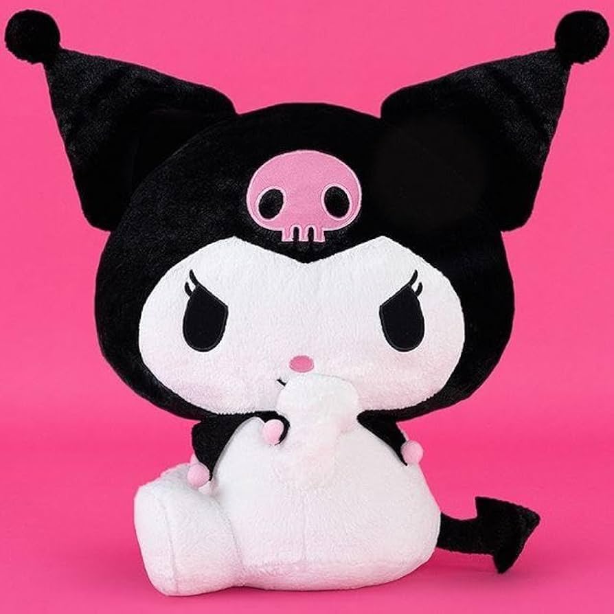 Amazon.co.jp: クロミちゃん 特大 BIG ぬいぐるみ : おもちゃ